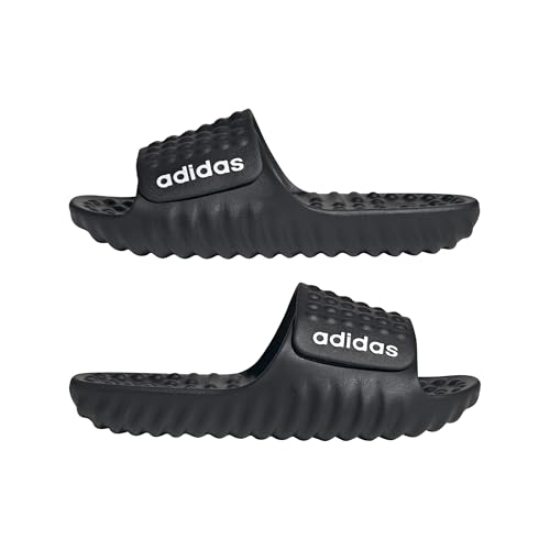 adidas Unisex Adult Adissage 360Rec, Black/White/Black