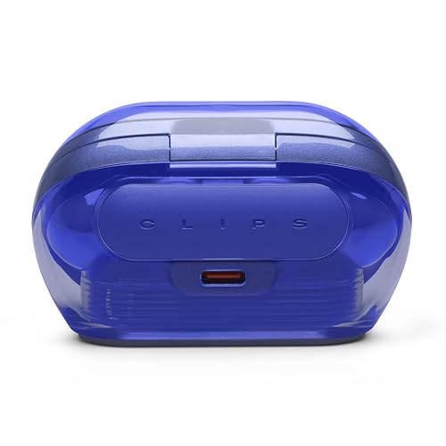 JBL Soundgear Clips - True Wireless Open-Ear Headphones, Dynamic Sound with Bass Boost, All-Day Comfort, 4-mic Crisp, Clear Calls 2.0 with AI-Trained Algorithm, IP54 Water and Dust Resistant (Blue)
