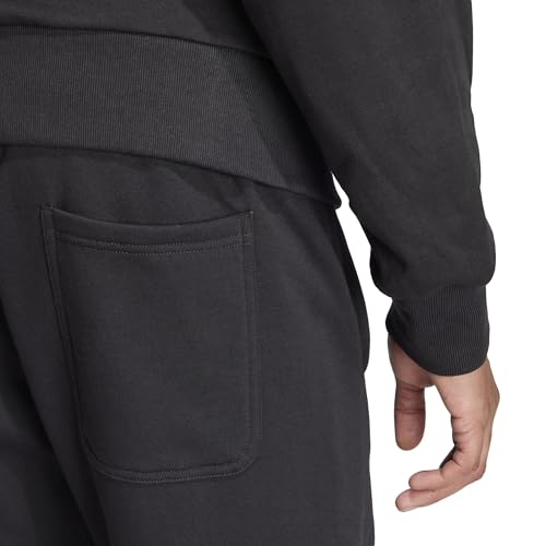 Adidas Men's All SZN Fleece Tapered Pants, Black, Small