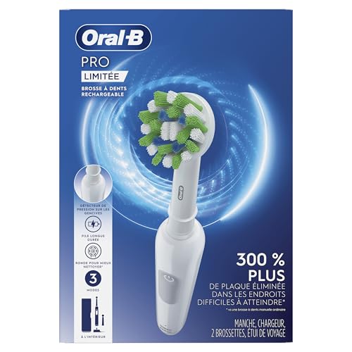 Oral-B Pro Limited Rechargeable Electric Toothbrush, White