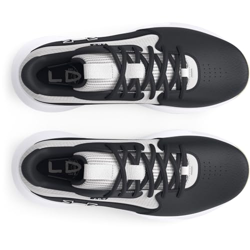 Under Armour Unisex-Adult Lockdown 7 Sneaker, (002) Black/Silt/Distant Gray, 11.5 Women/10 Men