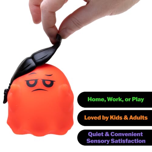 Schylling Needoh Needohween Glowy Ghost - Sensory Squeeze Toy - (Pack of 1)