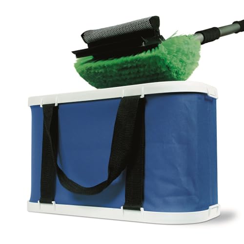 Camco 42973 Rectangular Collapsible Wash Bucket