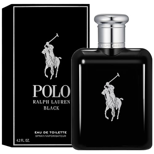 Ralph Lauren Polo Black Eau de Toilette - Woody & Fresh Cologne for Men