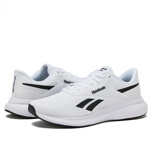 Reebok Men's Energen 4 Running Shoes, Lightweight Athletic Sneakers, Footwear White/Core Black, 9