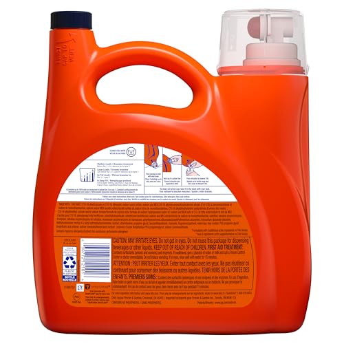 Tide Laundry Detergent Liquid, Original Scent, Works on 100% of Common Stains, Laundry Soap, Liquid Laundry Detergent, 100 Loads, 3.9 L (Pack of 2)