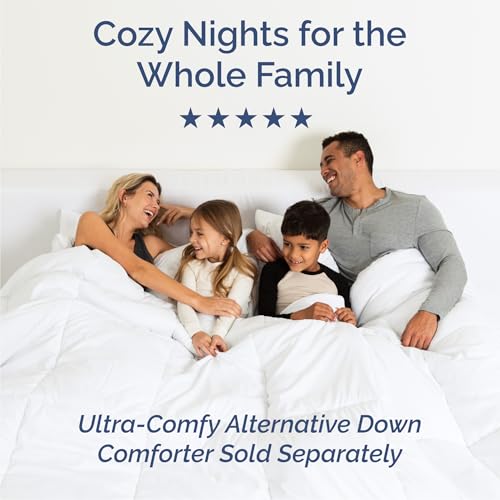 Queen Size 4 Piece Sheet Set - Comfy Breathable & Cooling Sheets - White | Hotel Luxury Bed Sheets for Women & Men, Deep Pockets, Easy-Fit, Extra Soft and Wrinkle Free Sheets, Oeko-Tex Bed Sheet Set