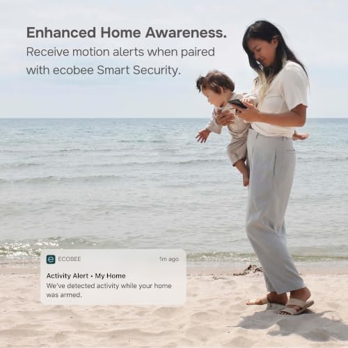 ecobee SmartSensor 2-Pack - Room Temperature & Occupancy Detection Sensor