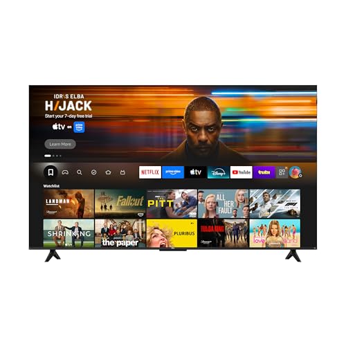TCL 65" F7D Class 4K UHD HDR QLED Smart TV with Fire TV – 65F7D | Dolby Vision & Atmos, HDR10+, DTS, Voice Remote with Alexa+, Motion Rate 240, Game Accelerator 120, Auto Game Mode