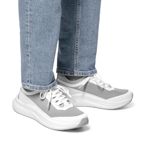 Bruno Marc Men's Walking Shoes Casual Sneakers,White,10