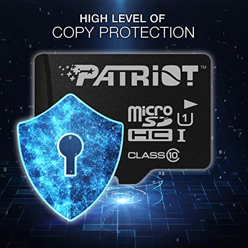 Patriot Memory 64GB LX Series Micro SD Card,Surveillance,Action Camera | Product specifications retained from the original listing.
