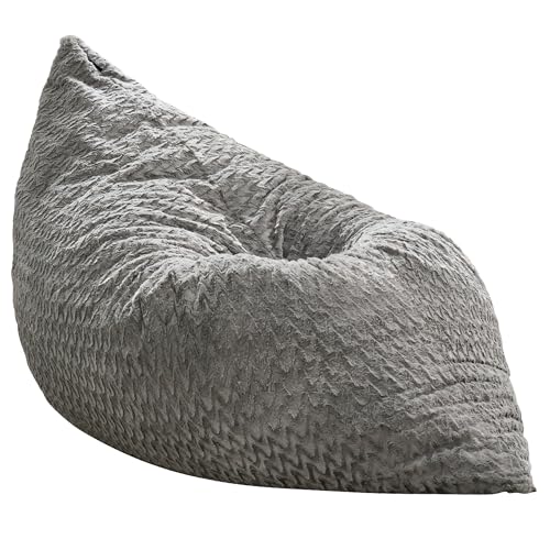 Hobestluk Adult Bean Bag Chair 3 in 1 Convertible Large Bean Bag Sofa