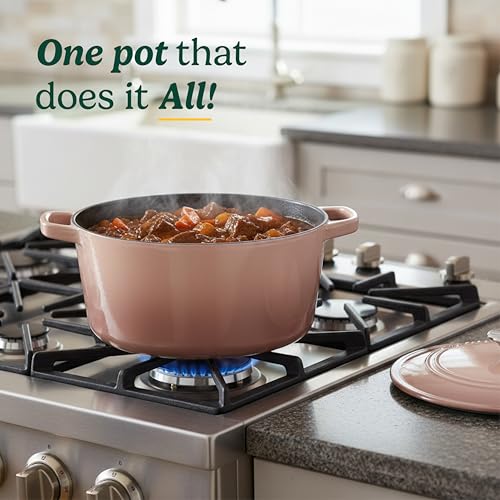 Cuisinart Enameled Cast Iron Dutch Oven, 5-Quart, CI650-25GMC
