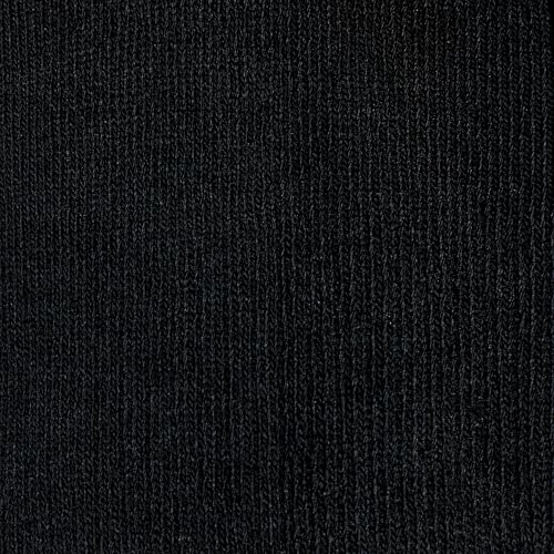 adidas Men's Athletic Cushioned 6-Pack Crew Socks, Black, Large