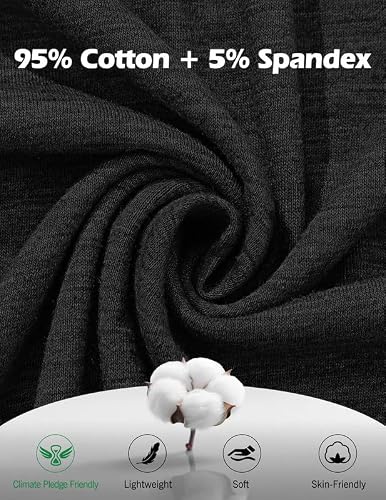 TARAINYA Men's Polo Shirts Cotton Long Sleeve Casual Golf Tees with Pocket