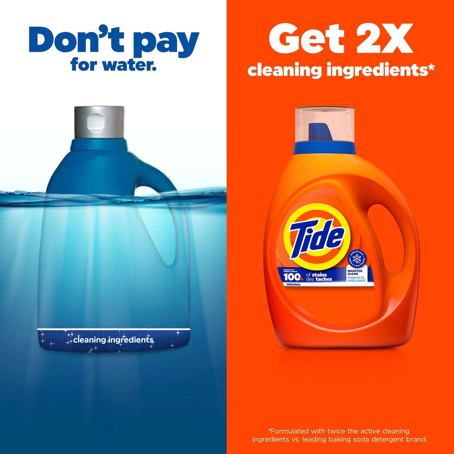 Tide Liquid Laundry Detergent Original, 32 loads, 1.24 mL