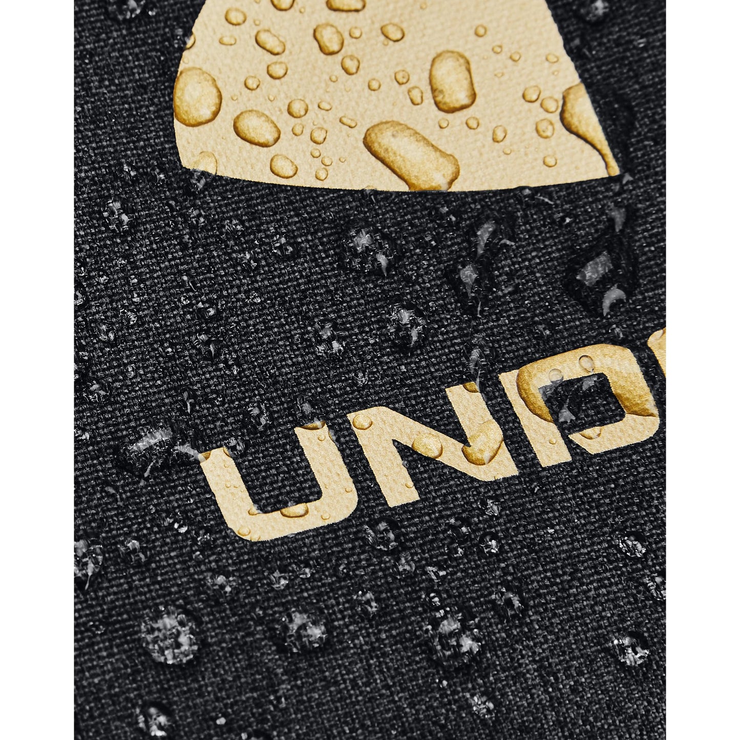 Under Armour Unisex-Adult Undeniable 5.0 Duffle, Black Medium Heather (002)/Metallic Gold, Medium (58L), Undeniable 5.0 Duffle