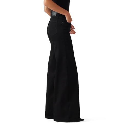 Levi's Women's 318 Shaping Wide-Leg Jeans | (Also Available in Plus), (New) Soft Black, 26