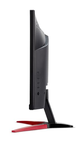 Acer KG241Y Sbiip 23.8" Full HD (1920 x 1080) Widescreen VA Gaming Monitor |AMD FreeSync Premium | 1ms (VRB) | 165Hz Refresh | VESA Compliant | HDMI Cable Incl.