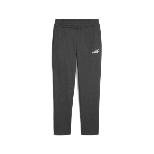 Puma Mens Essentials Logo Sweatpants Casual - Black, Dark Gray Heather, X-Large