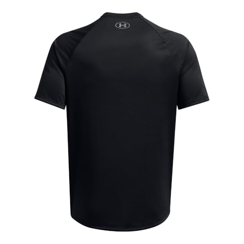 Under Armour mens Tech 2.0 Short-Sleeve T-Shirt , Black (001)/Graphite , Medium
