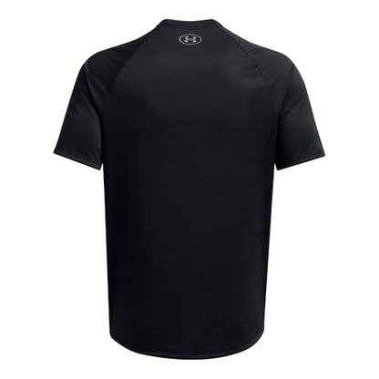 Under Armour mens Tech 2.0 Short-Sleeve T-Shirt , Black (001)/Graphite , Medium
