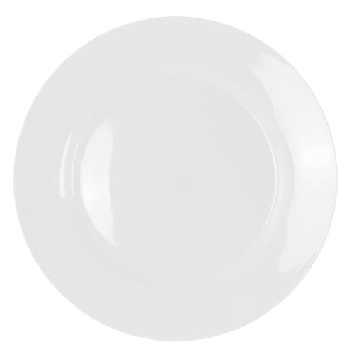 Gibson Home Noble Court 16 Piece Dinnerware Set, White, Rim Shape