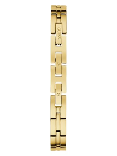 GUESS Ladies Stainless Steel Gold Tone Bracelet Watch (Model: GW0655L2)