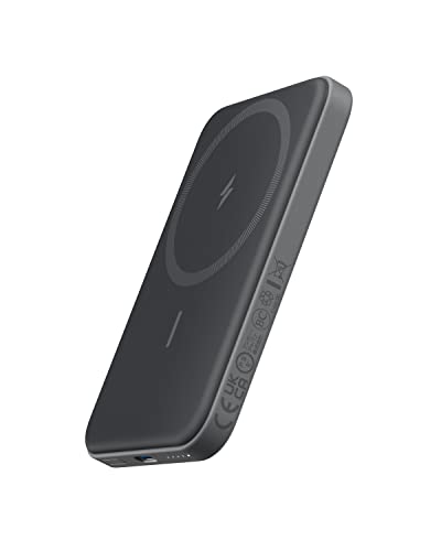 Anker Magnetic Power Bank, 5,000mAh Wireless Portable Charger