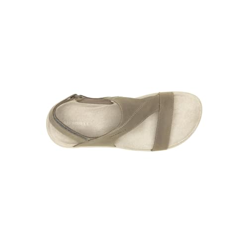Merrell Women's District 4 Luxe Backstrap Sandal, Brindle, 7 M US