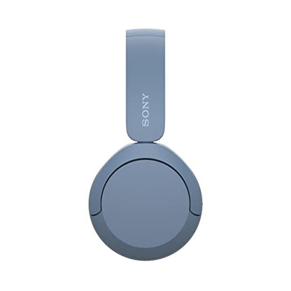 Sony WH-CH520 Wireless Headphones Bluetooth On-Ear Headset with Microphones, Blue