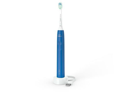 Philips Sonicare 4100 Rechargeable Electric Toothbrush, 1 Brush Head, Blue