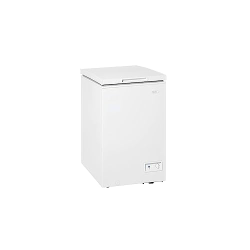 Danby DCF035A6WM 3.5 cu. ft. Chest Freezer with Garage Ready Performance, Manual Defrost, Durable Freestanding Compact Deep Freezer with 1-Year Warranty, White