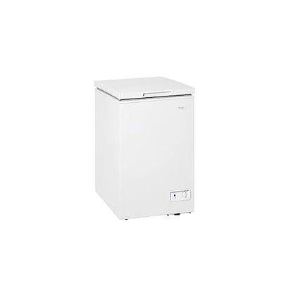 Danby DCF035A6WM 3.5 cu. ft. Chest Freezer with Garage Ready Performance, Manual Defrost, Durable Freestanding Compact Deep Freezer with 1-Year Warranty, White