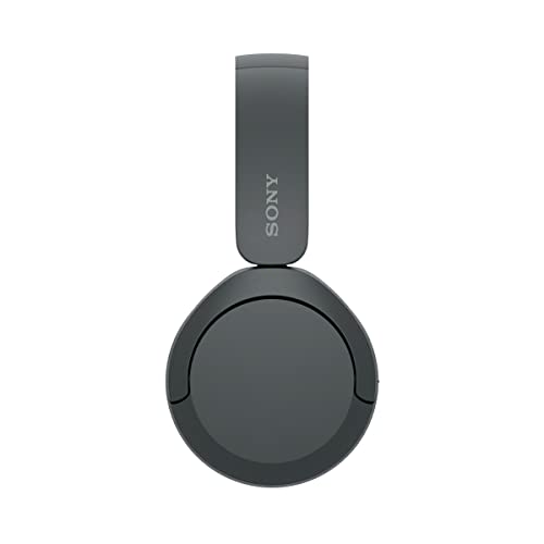 Sony WH-CH520 Wireless Headphones Bluetooth On-Ear Headset with Microphone, Black