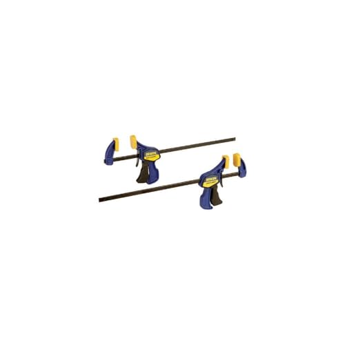 IRWINQUICK-GRIPOne-Handed Mini Bar Clamp 2 Pack, 12", 1964745