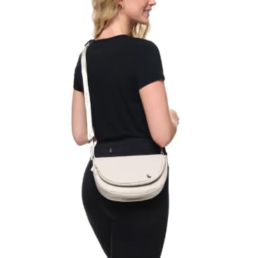 Lolë Women’s Crossbody Bag – Active Hands-Free Travel & Lifestyle Bag (WHITE)