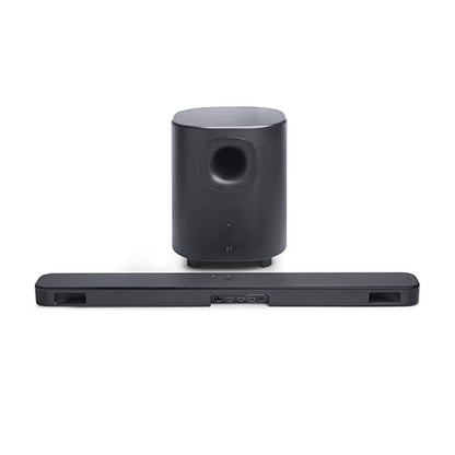 JBL Bar 500MK2-5.1 Channel soundbar System with Dolby Atmos, MultiBeam 3.0 & PureVoice 2.0, 750W with 10" Sub, Easy Sound Calibration, and Works with Voice Assistant-Enabled Speakers (Black)