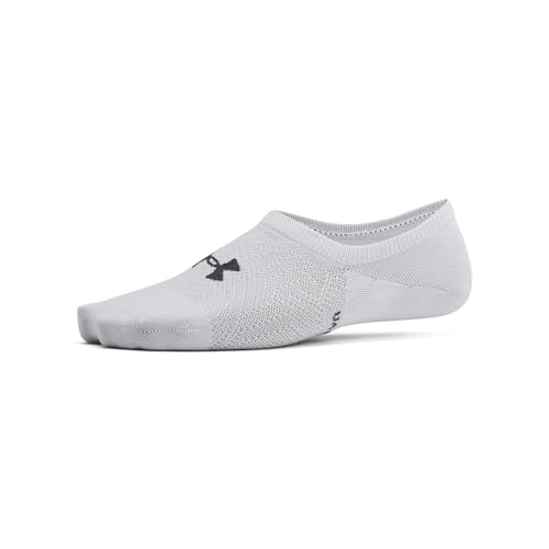 Under Armour Women's Breathe Lite Liner Socks 6 Pack, (014) Halo Gray/Halo Gray/Castlerock, Medium