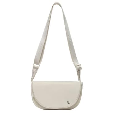 Lolë Women’s Crossbody Bag – Active Hands-Free Travel & Lifestyle Bag (WHITE)