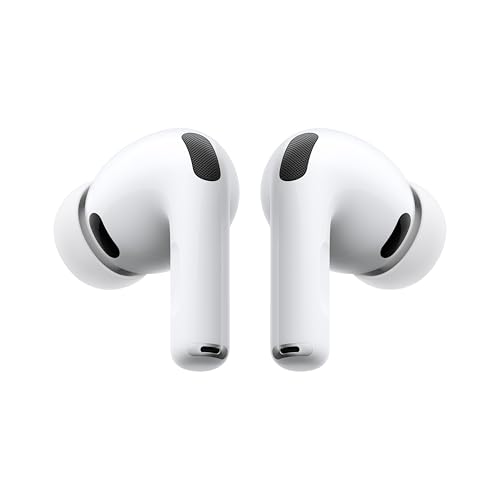Apple AirPods Pro 3 Wireless Earbuds, Active Noise Cancellation, Live Translation, Heart Rate Sensing, Bluetooth Headphones, Spatial Audio, High-Fidelity Sound, USB-C Charging