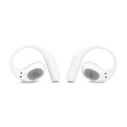 JBL Sense Lite - True Wireless Open-Ear Headphones, JBL OpenSound Technology, IP54 Water and dust Resistant, 4 mics for Crisp, Clear Calls, Up to 32 Hours of Battery Life, Plus Speed Charge - White