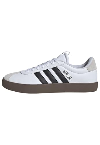 Adidas Men's VL Court 3.0, White/Core Black/Grey One, 9