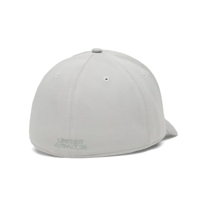 Under Armour Men's Blitzing Cap Stretch Fit, (069) Titanium / / Clay Green, Large/X-Large