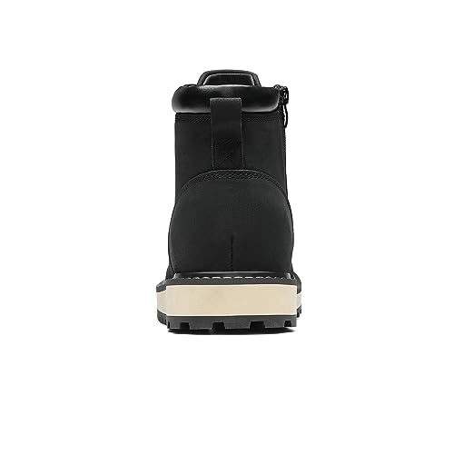 Bruno Marc Men's Winter Snow Boots Fashion Casual Comfort Warm Boots,SBCH2302M-1,Black,Size 10 M US
