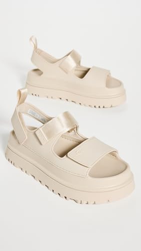 UGG W Goldenglow Sandal, Sea Salt, 9