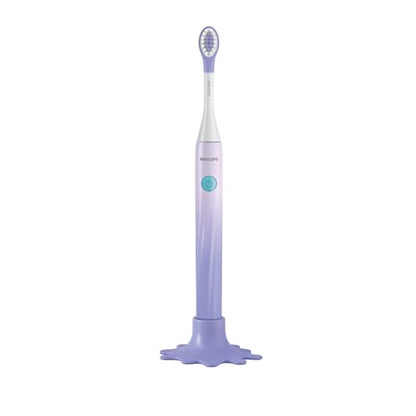 Philips One for Kids by Sonicare Battery Toothbrush, 1 Brush Head, Purple