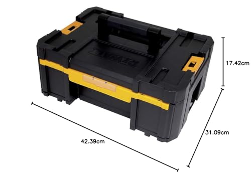 DEWALT Tool Organizer, TSTAK III, Single Deep Drawer (DWST17803), Black