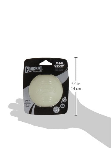 Chuckit! MAX Glow Ball X-Large - Extra-Large, 1-Pack, Multi