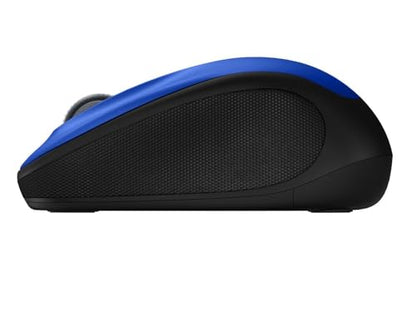 Logitech M325s Compact Ambidextrous 2.4 GHz Wireless Mouse - Blue | Ambidextrous with 2.4 GHz USB-A Nano Receiver, 1000 dpi optical tracking, 18-months battery life, PC, Mac, laptop compatible